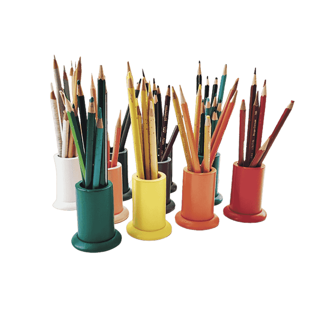 מעמדי עפרונות צבעוניים סט 11